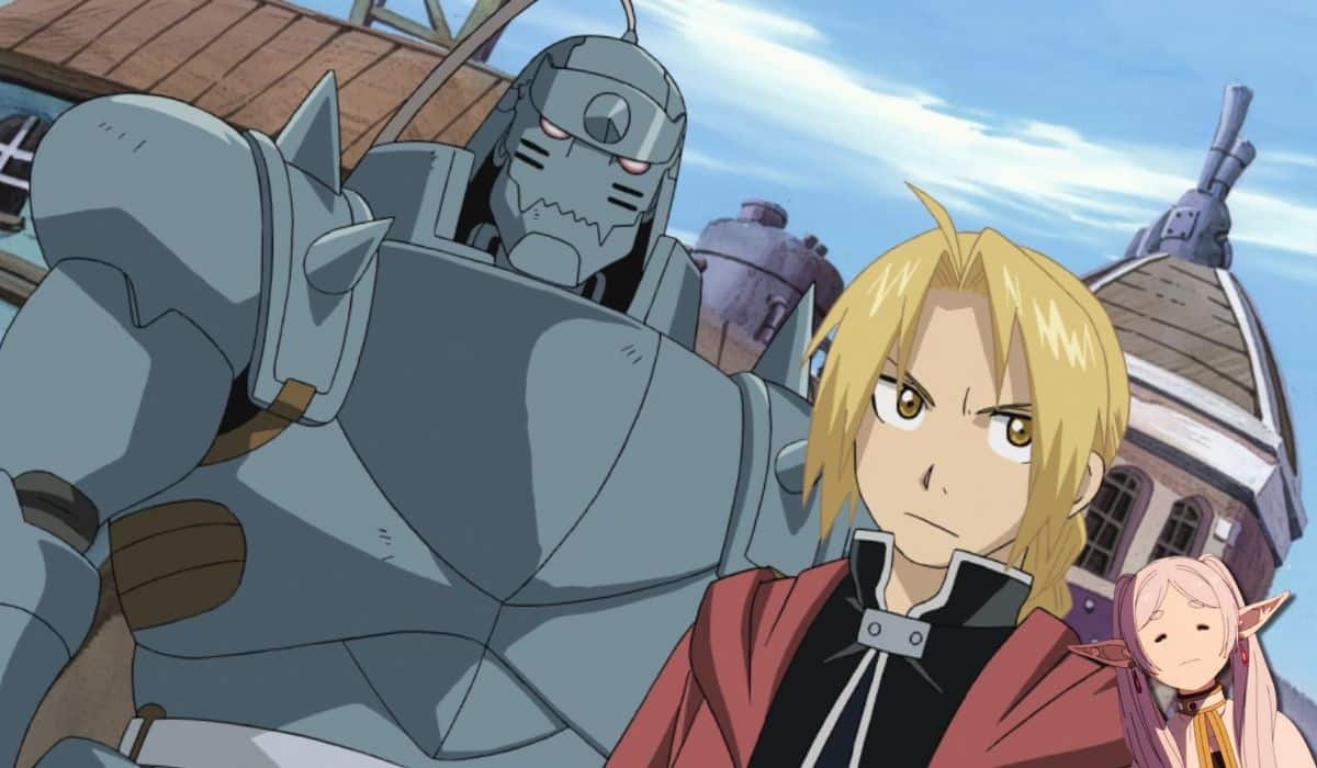 elric and alphonse from full metal alchemist brotherhood