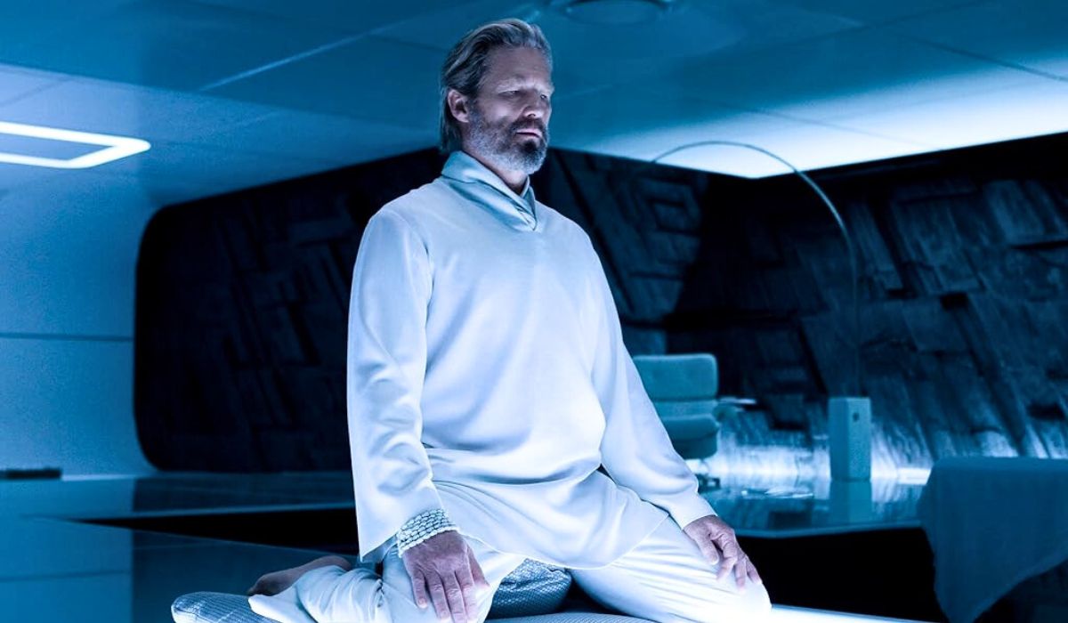 Jeff Bridges as Kevin Flynn in Tron Legacy