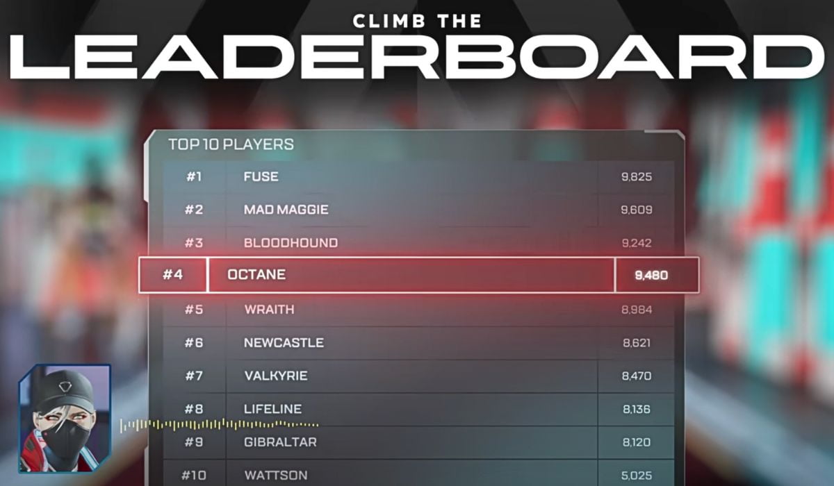 apex legends leaderboard in apex rumble in-game tournament