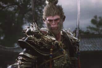 A screenshot showing the protagonist of Black Myth: Wukong game.