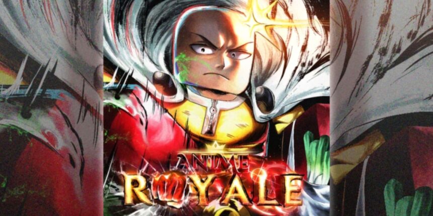 Image showing a hero image of Roblox Anime Royale.